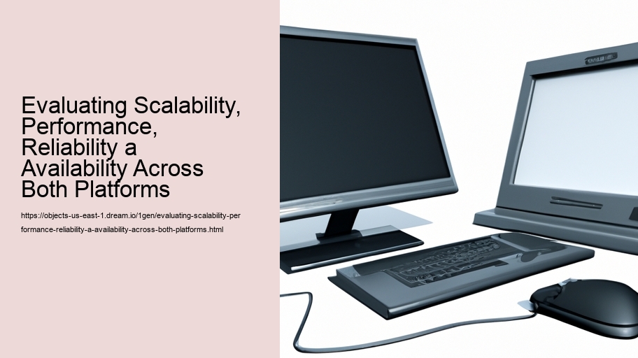 Evaluating Scalability, Performance, Reliability a Availability Across Both Platforms  
