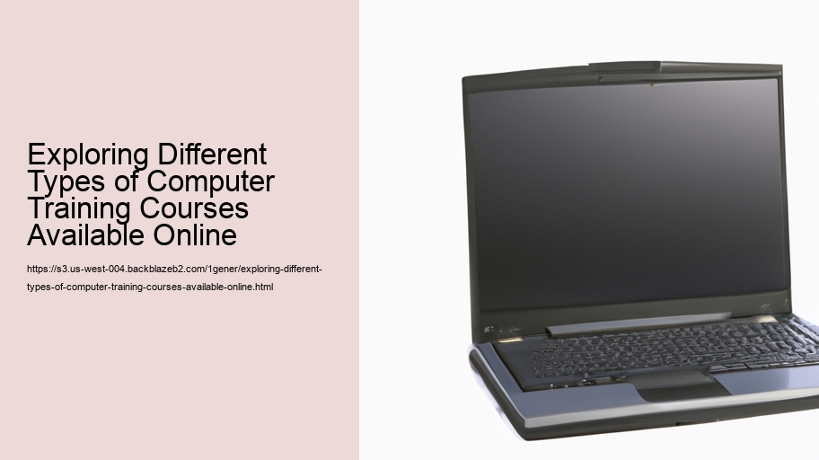 Exploring Different Types of Computer Training Courses Available Online 