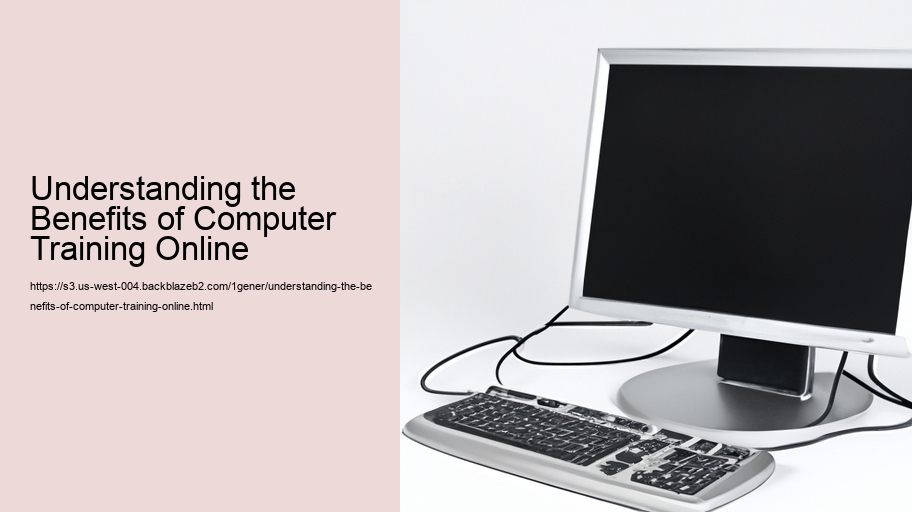 Understanding the Benefits of Computer Training Online 